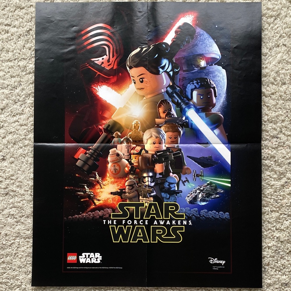 LEGO Star Wars The Force Awakens Poster
